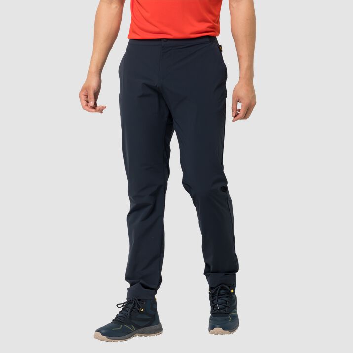 Pantalones Softshell Jack Wolfskin Jwp Hombre Azules Mexico-4135278